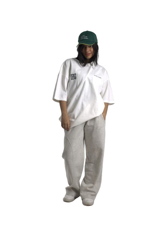 Oversized T-shirt No Risk No Story Unisex - Gas
