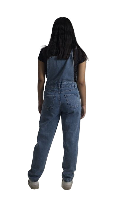 Person wearing blue jeans and a black jacket on a white background