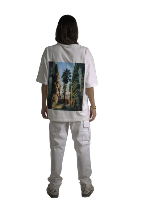 Oversized T-shirt No Risk No Story Unisex - Gas
