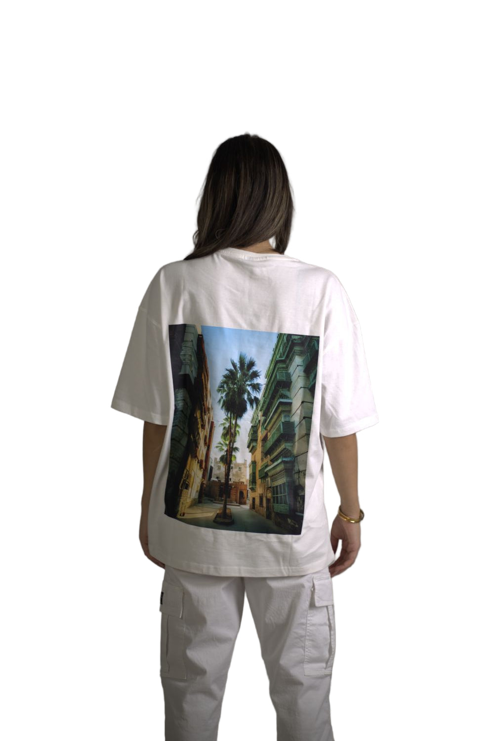 Oversized T-shirt No Risk No Story Unisex - Gas