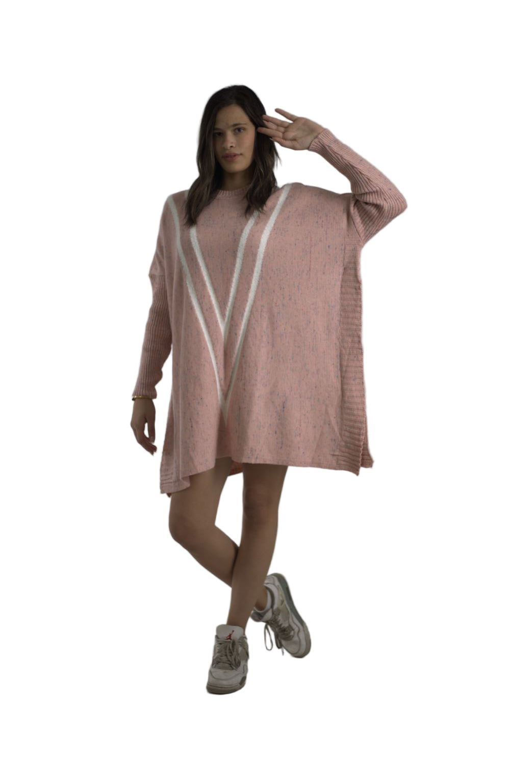 T-Shirt Poncho V - Gas