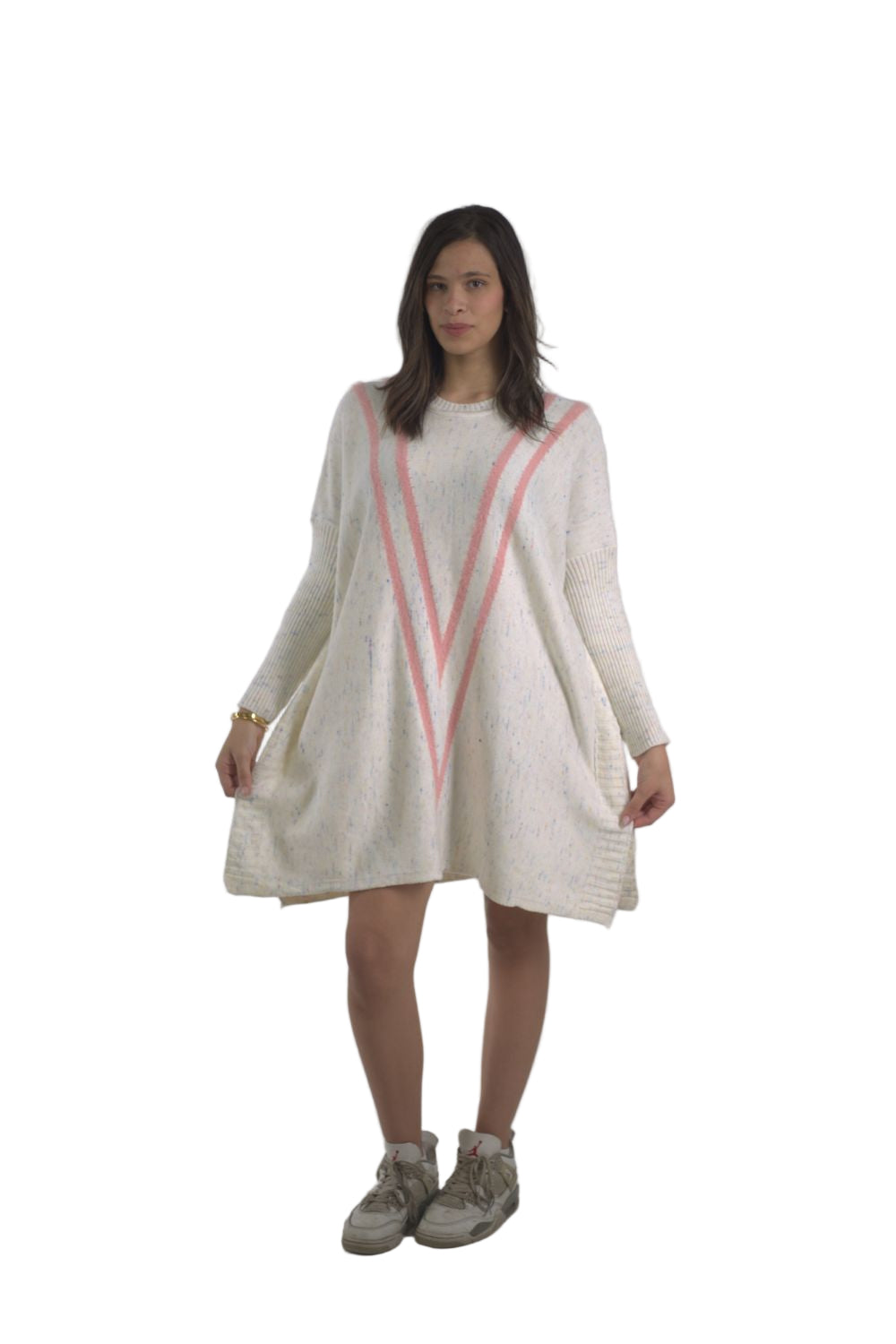 T-Shirt Poncho V - Gas