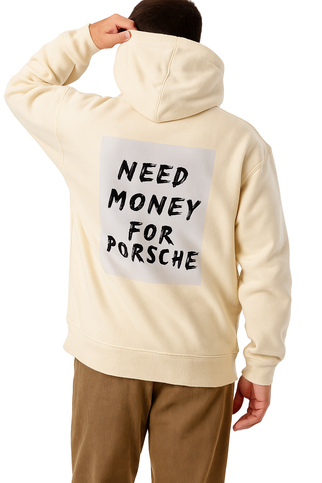 Hoodie  Need Money for Porsche - Gas