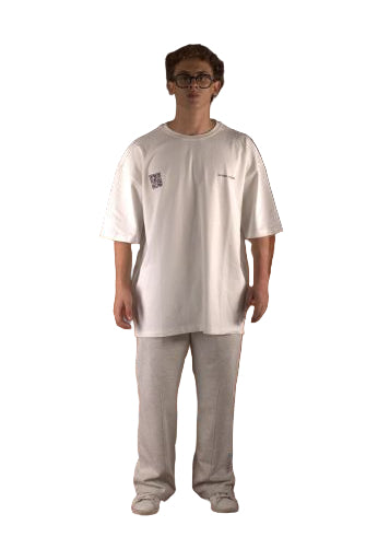 Oversized T-shirt No Risk No Story Unisex - Gas