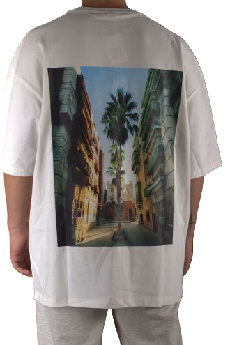 Oversized T-shirt No Risk No Story Unisex - Gas