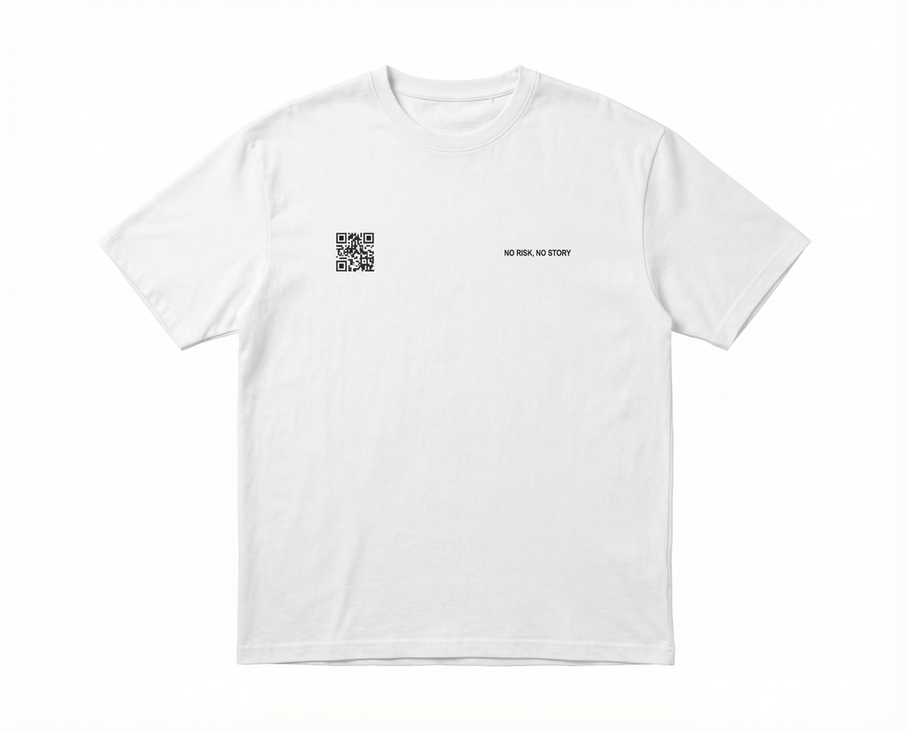 Oversized T-shirt No Risk No Story My Store