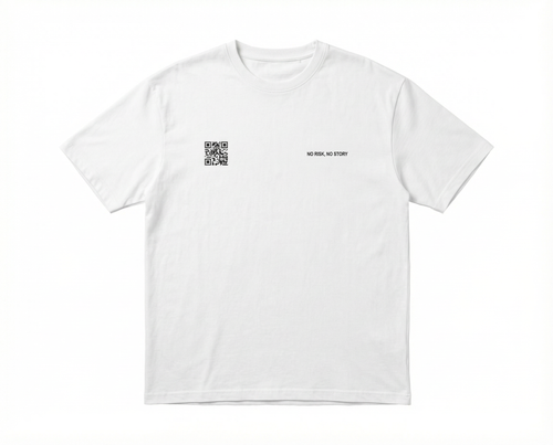 Oversized T-shirt No Risk No Story My Store