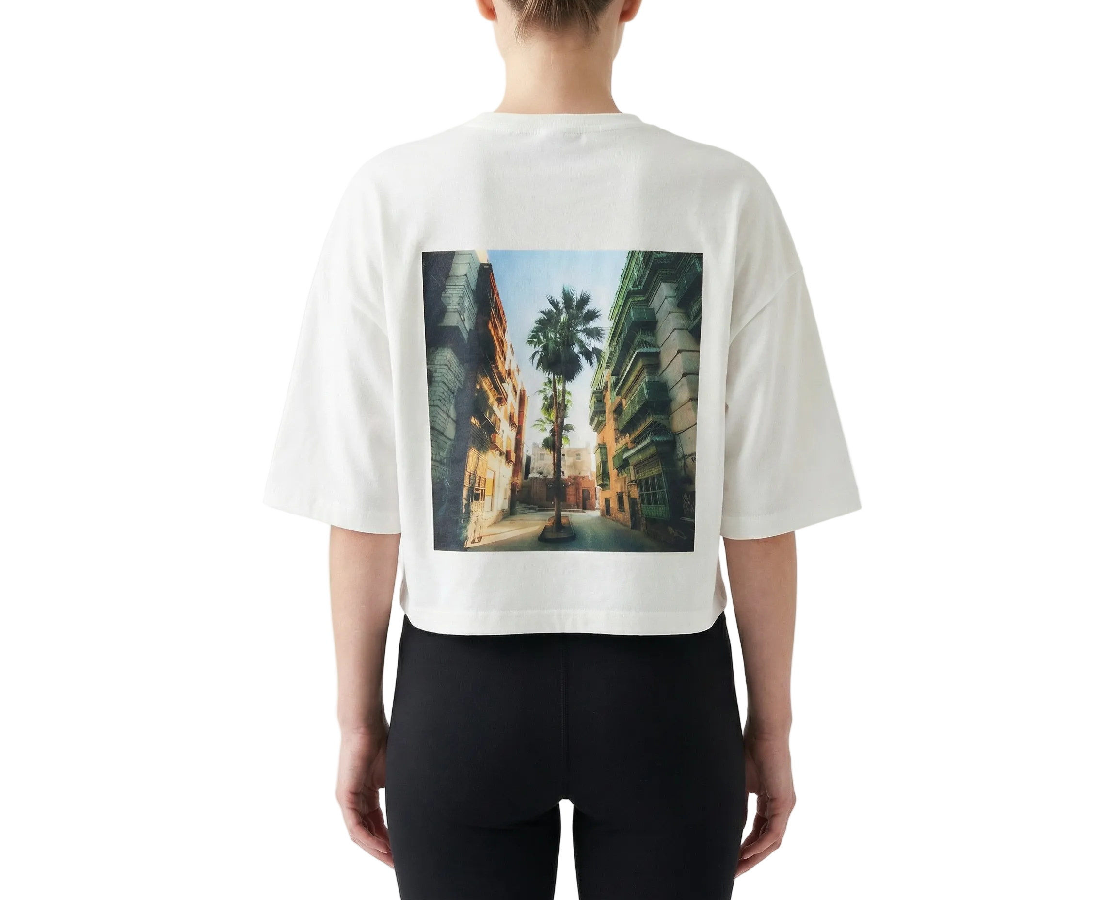 Cropped T-Shirt No Risk No Story My Store