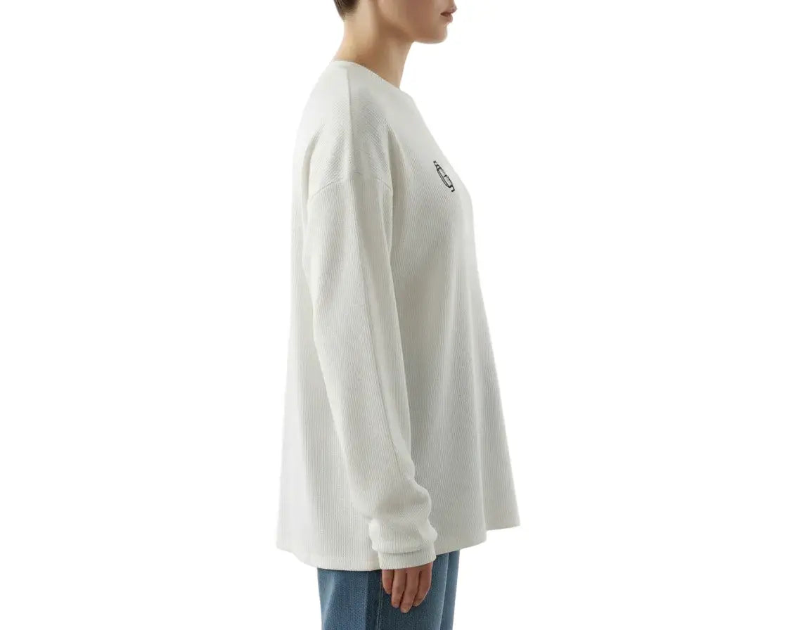 Sweet Moon Long Sleeve T-shirt - Cotton Logo Tee | GAS Official - Gas